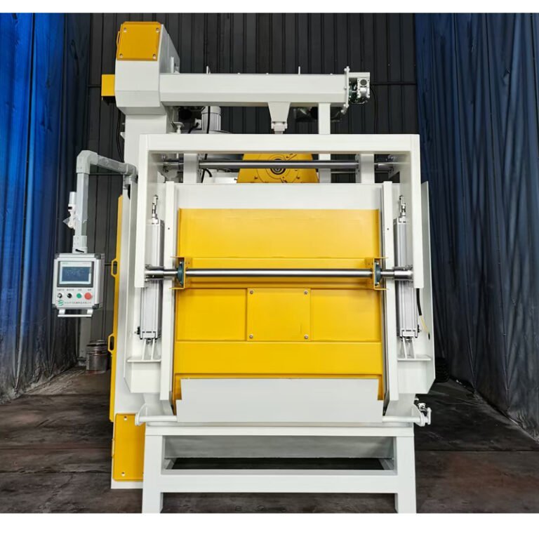 Q32 tumble belt shot blasting machine QR3210 (3)