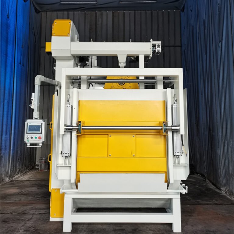 Q32 tumble belt shot blasting machine QR3210 (1)